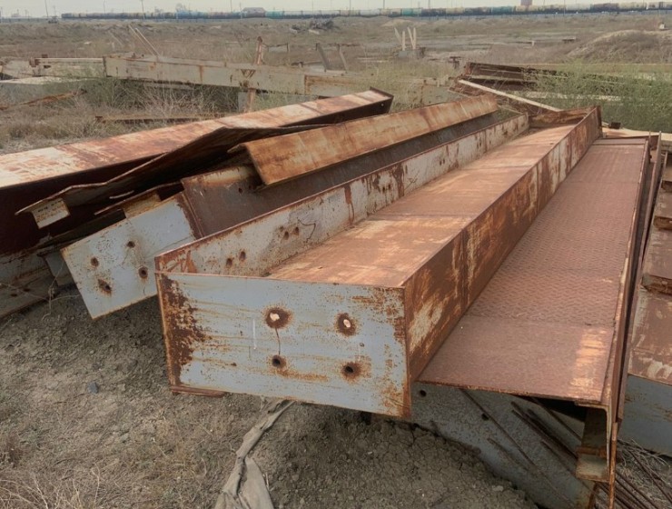 Опоры крановых путей двутавр 480 мм